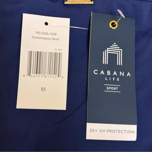 Cabana Life Skort Navy 15", Medium - Picture 6 of 12